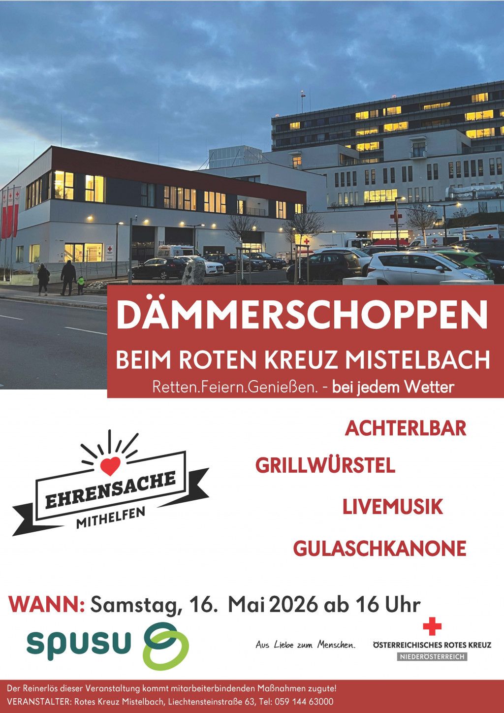 Plakat Dämmerschoppen