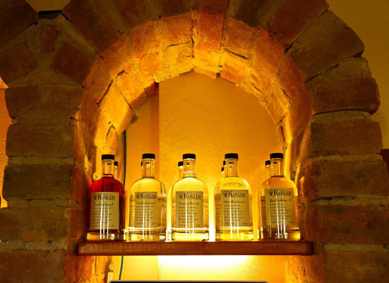 Hochprozentiges vom Weingut Kugler
