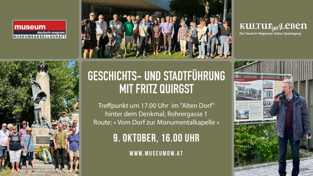 Geschichts- und Stadtführung in Deutsch-Wagram