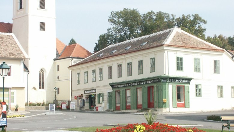 Hauptplatz in Sitzendorf an der Schmida, © Gemeinde Sitzendorf/ Schmida