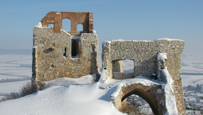 Castle ruins, © Marktgemeinde Staatz