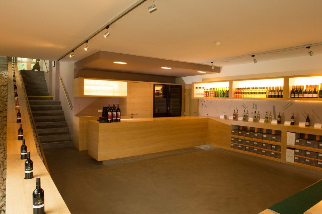 Verkaufsraum im Weingut