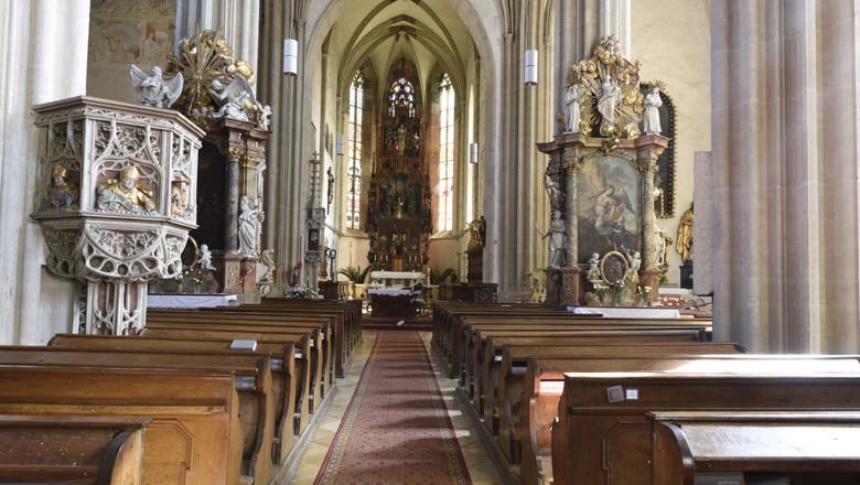 Parish church with a view towards the high altar, © Veigl Harald