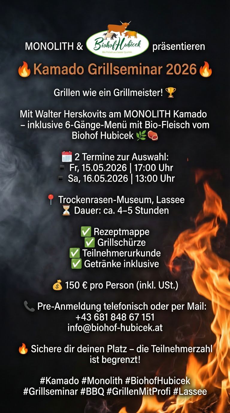 Informationen Grillkurs 2026