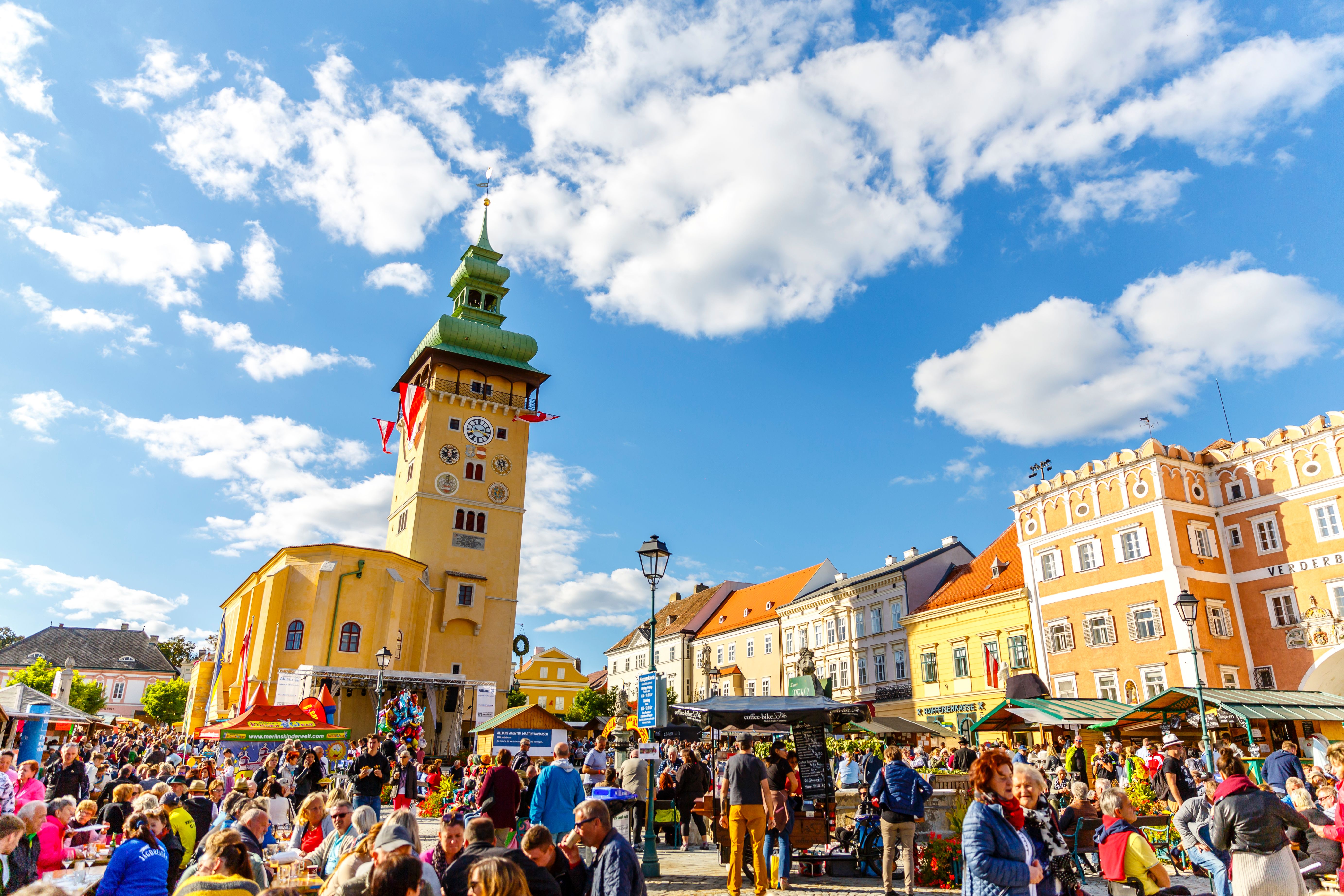 Retzer Weinlesefest am Hauptplatz