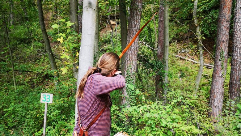 3D-Bogenparcour, © Peter Aufmesser