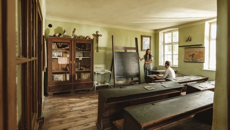 Schule im Weinviertler Museumsdorf, &copy; Weinviertel Tourismus / Michael Reidinger