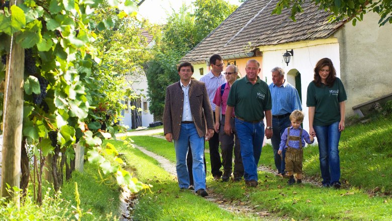 Guided tour of the cellar lanes, © Newman Rita