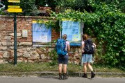 Beschilderung entlang des Jakobweges, © Weinviertel Tourismus / Mandl