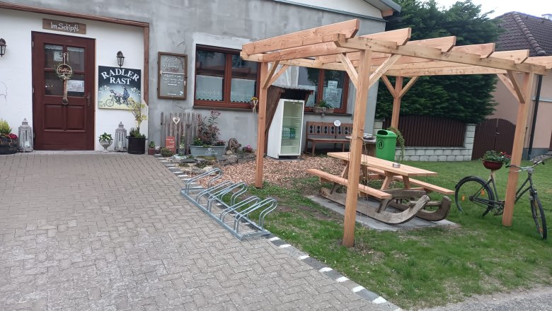 Radlerrast, &copy; Christian Br&uuml;ger