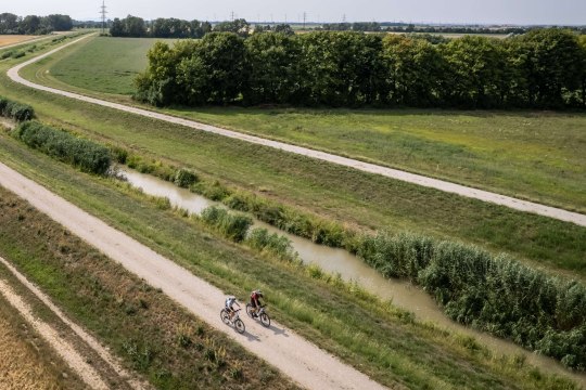 startet das Erlebnis Marchfeldkanalradtour., © Weinviertel Tourismus / Erwin Haiden