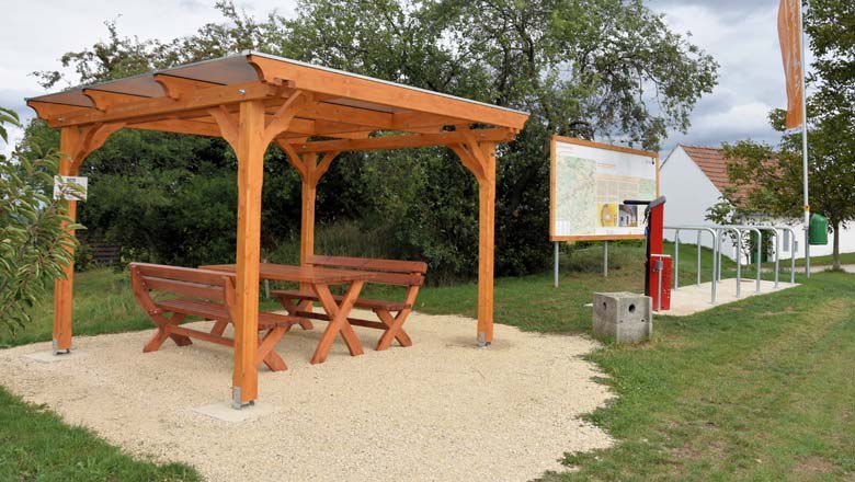 Weinviertel Rastplatz Lanzendorf, © Gemeinde Mistelbach / Mark Schönmann