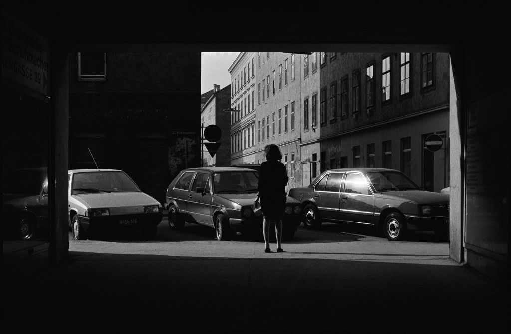 Nikolaus Korab, Streiflicht, Wien 1986, Silbergelatine-Print 26 x 29,5 cm