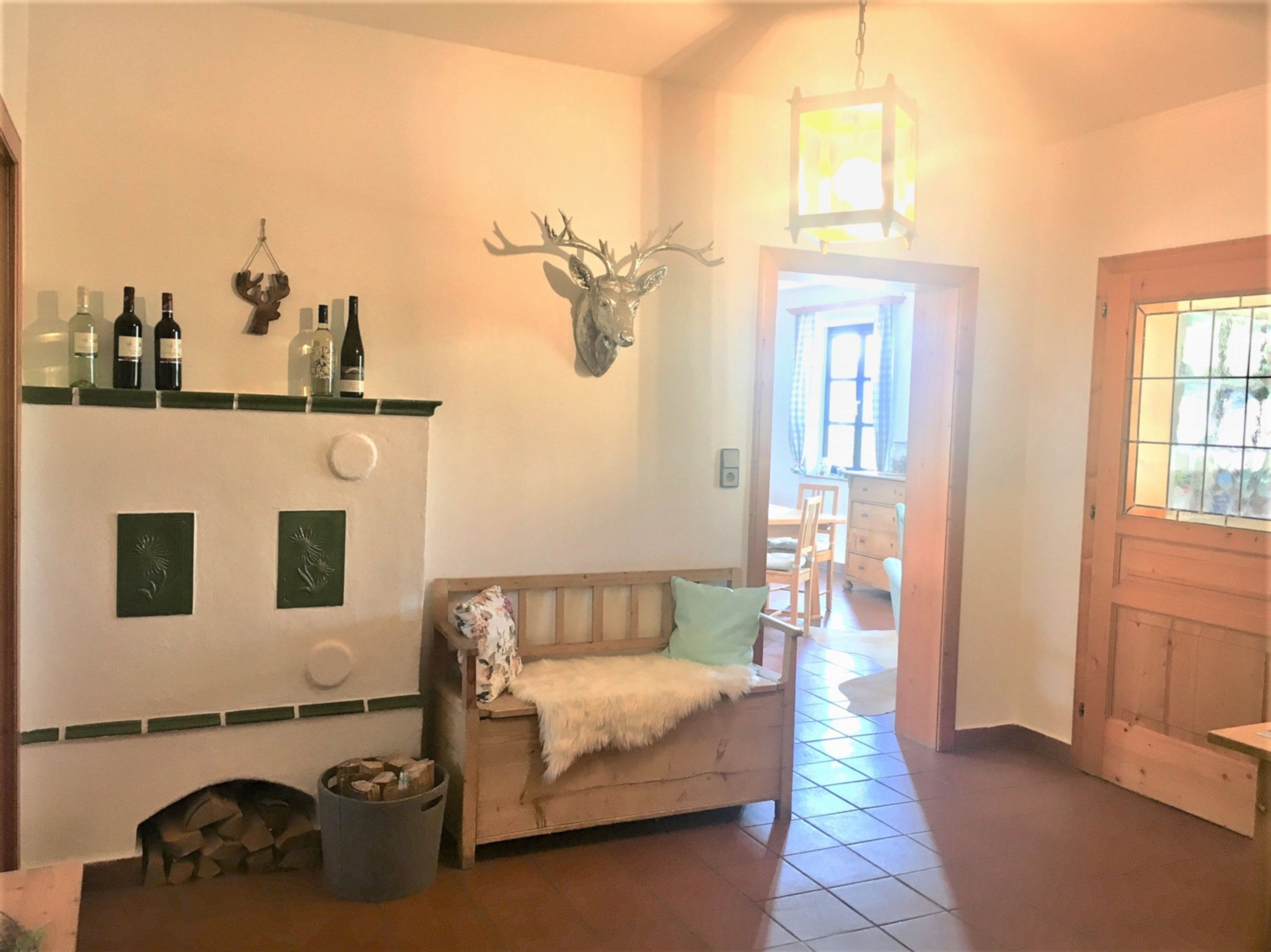 Kaminzimmer/Frühstücksraum