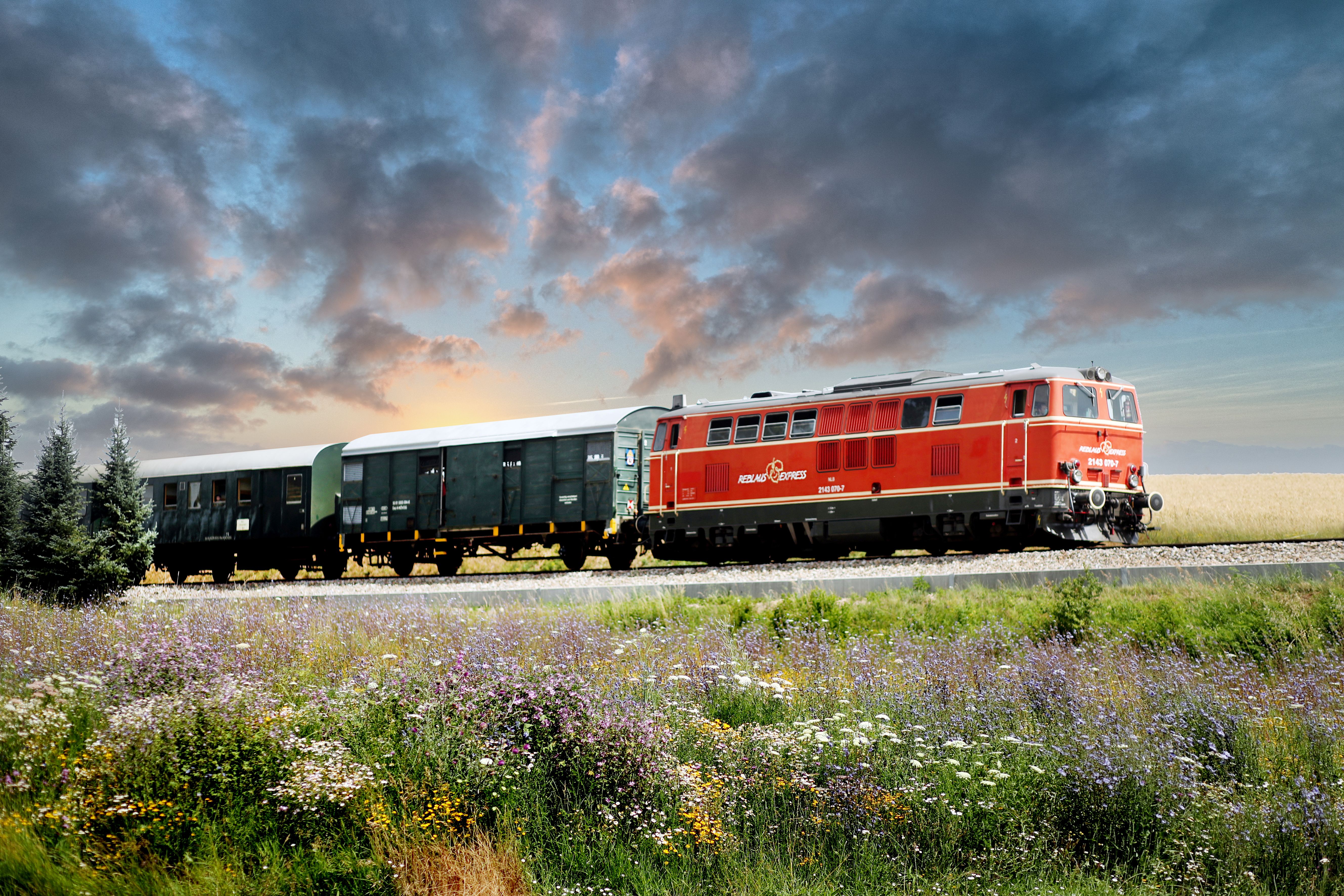 Der Erlebniszug "Reblausexpress" - eine historische Bahn zwischen Retz und Drosendorf