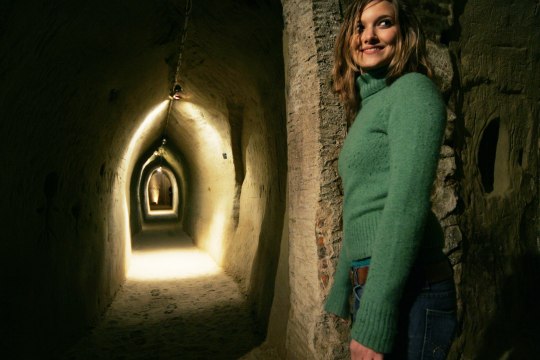 Unterirdische Abenteuer warten im weitverzweigten Kellerlabyrinth in Retz ..., © Weinfranz