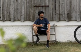 Pause beim Radfahren, &copy; Weinviertel Tourismus / Markus Fr&uuml;hmann