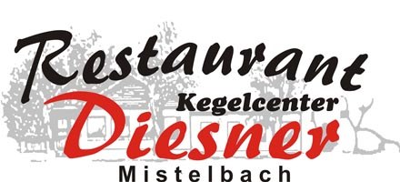 Logo des Restaurants und Kegelcenters Diesner in Mistelbach.