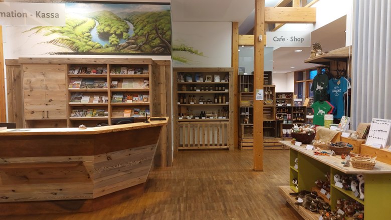 Entrance area National Park House, © Nationalpark Thayatal