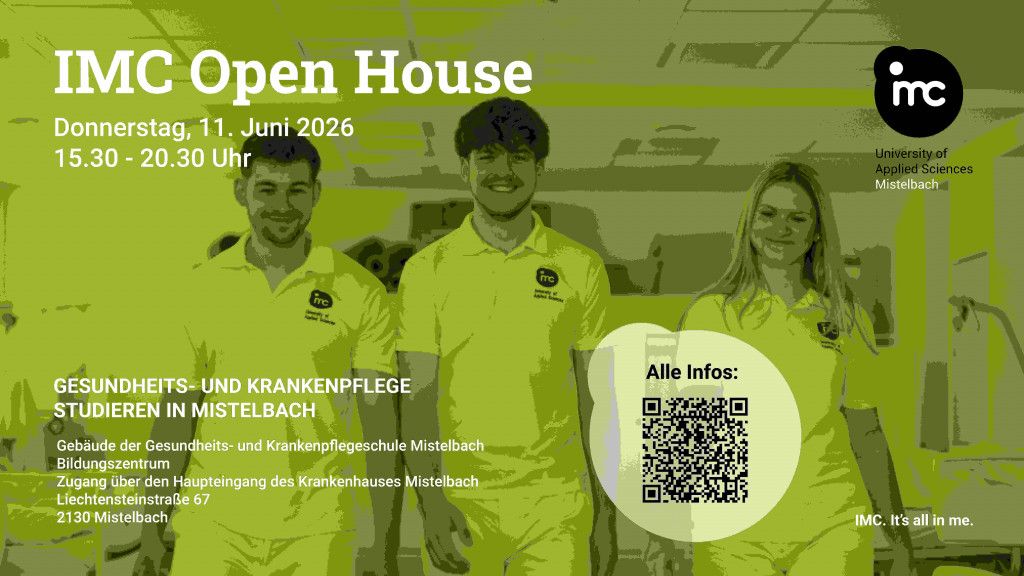 "Open House" - Tag der offenen Tuer, Gesundheits- und Krankenpflege