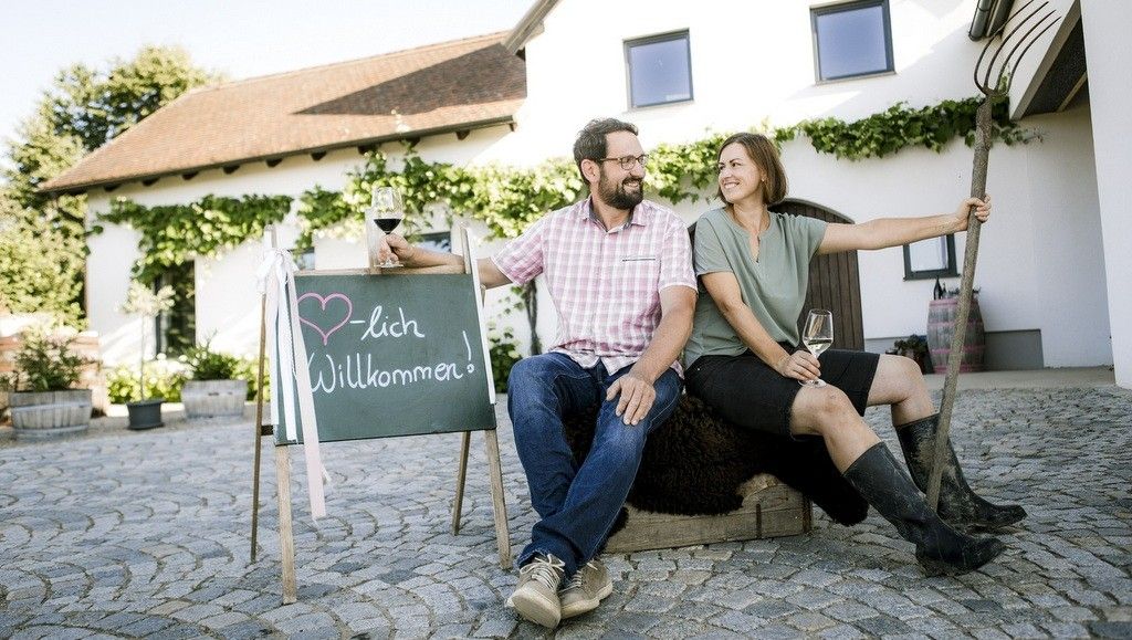Eine Pause muss auch mal sein - Monika u. Micheal Sailer